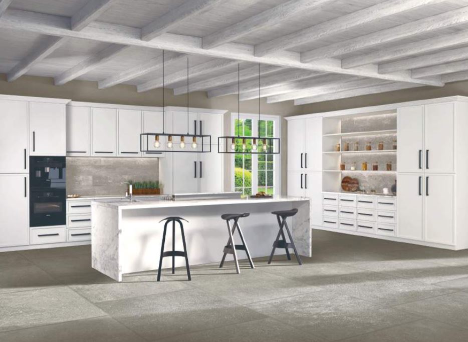 Fliesen aus Keramik in Natursteinoptik getrommelt 60x60x0,85 cm rustikal