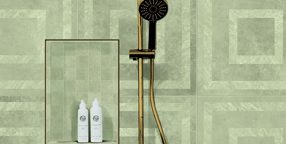 Fliesen aus Keramik in Beton und Marmor Optik 60x60x1 cm Serie Elementi